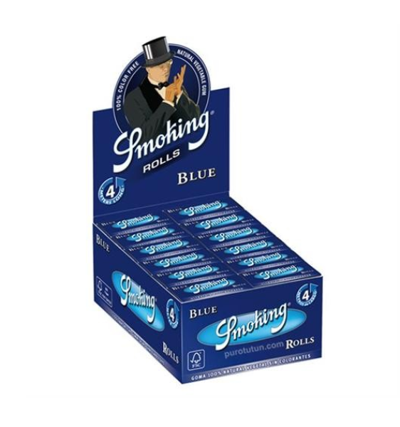 Smoking Rolls Blau